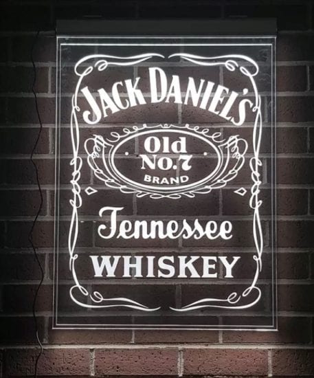 Buy Jack Daniels Ver 2 Large Led Signs and Neon Lights in Australia