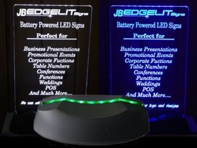 Battery Operated LED Signs/POS Brisbane