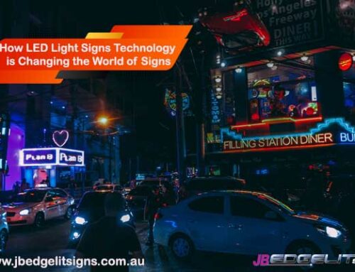 How LED Light Signs Technology is Changing the World of Signs