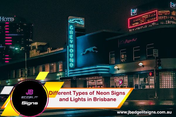 Different Types of Neon Signs and Lights in Brisbane